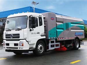 东风天锦15方纯电动洗扫车